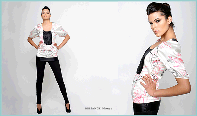 Kate Linstrom BRISANCE blouse